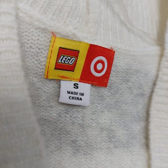 LEGO Collection x Target Multicolor Block Stripe Long Duster Knit Cardigan S - Picture 7 of 8